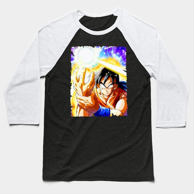 YAMCHA MERCH VTG Baseball T-Shirt by Kiecx Art